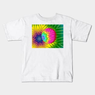 Glitter Ball Fractal Kids T-Shirt